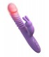 HER THRUSTING SILICONE RABBIT PURPLE