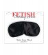 SATIN LOVE MASK BLACK