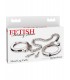 METAL LEG CUFFS SILVER