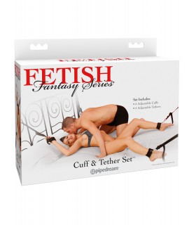 CUFF & TETHER SET BLACK