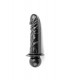 DELUXE BALL GAG WITH DILDO BLACK