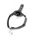 DELUXE BALL GAG WITH DILDO BLACK