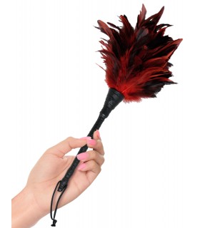 FRISKY FEATHER DUSTER RED/BLACK