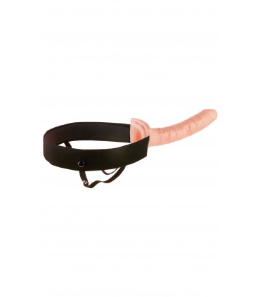 10" HOLLOW STRAP-ON LIGHT/BLACK