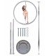 FANTASY DANCE POLE SILVER