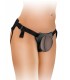 COMFY BODY DOCK STRAP-ON HARNESS BLACK/ DARK BROWN