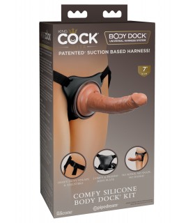 COMFY SILICONE BODY DOCK KIT BLACK/ DARK BROWN