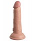 6" DUAL DENSITY VIBRATING SILICONE COCK LIGHT