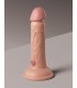 6" DUAL DENSITY VIBRATING SILICONE COCK LIGHT