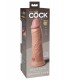 8" DUAL DENSITY SILICONE COCK LIGHT