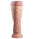 9" DUAL DENSITY VIBRATING SILICONE COCK WITH REMOTE LIGHT