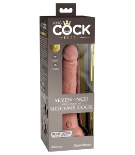 7" DUAL DENSITY SILICONE COCK LIGHT