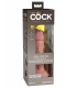 6" DUAL DENSITY SILICONE COCK LIGHT