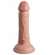 6" DUAL DENSITY SILICONE COCK LIGHT