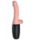 6.5" THRUSTING COCK WITH BALLS - TRIPLE THREAT LIGHT