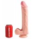 12" TRIPLE DENSITY COCK WITH BALLS LIGHT