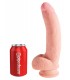 10" TRIPLE DENSITY COCK WITH BALLS LIGHT