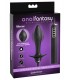 AUTO-THROB INFLATABLE VIBRATING PLUG BLACK