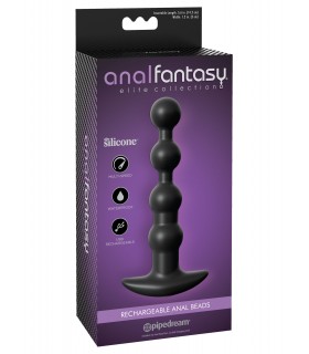 RECHARGEABLE ANAL BEADS BLACK