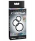 SILICONE 3-RING STAMINA SET BLACK