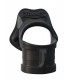 ROCK HARD RING & BALL-STRETCHER BLACK