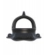 ROCK HARD RING & BALL-STRETCHER BLACK