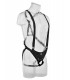 12" HOLLOW STRAP ON SUSPENDER SYSTEM LIGHT/BLACK