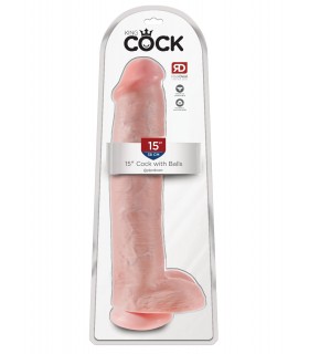 15" COCK WITH BALLS LIGHT