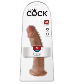 9" COCK TAN