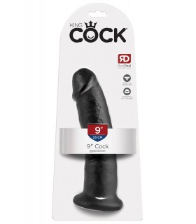 9" COCK BLACK