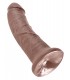 8" COCK BROWN