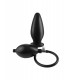 INFLATABLE SILICONE PLUG BLACK