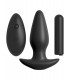 COLLECTION REMOTE CONTROL SILICONE PLUG BLACK