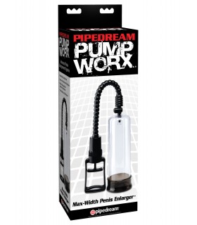 MAX-WIDTH PENIS ENLARGER CLEAR/BLACK