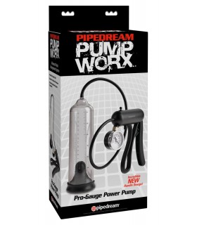 PRO-GAUGE POWER PIPEDREAM - PUMP CLEAR/BLACK