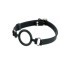 SILICONE O-RING GAG BLACK