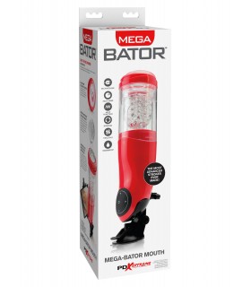 MEGA-BATOR MOUTH RED/CLEAR