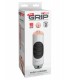 MEGA GRIP VIBRATING STROKER PUSSY WHITE/BLACK/LIGHT