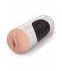 MEGA GRIP VIBRATING STROKER PUSSY WHITE/BLACK/LIGHT