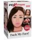 PIPEDREAM EXTREME TOYZ FUCK MY FACE MEGA MASTURBATOR - BRUNETTE LIGHT