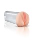 DELUXE SEE-THRU STROKER CLEAR/ PINK