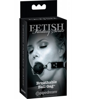 BREATHABLE BALL GAG BLACK