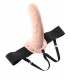 8" HOLLOW STRAP-ON LIGHT/BLACK