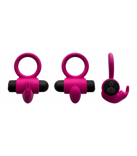 ANILLO VIBRADOR E9 ROSA RECARGABLE