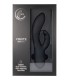 V9 BLACK RECHARGEABLE TAPPING VIBRATOR