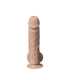 DILDO SILEXD MODELLO IN VERA PELLE 1 9" CARNE CON TESTICOLI