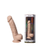 DILDO SILEXD MODELLO IN VERA PELLE 1 8" CARNE CON TESTICOLI