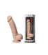 DILDO SILEXD MODELLO IN VERA PELLE 1 9" CARNE CON TESTICOLI