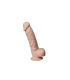 SILEXD DILDO REAL SKIN MODEL 1 7" FLESH