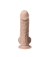 DILDO SILEXD VERA PELLE MODELLO 1 7" CARNE